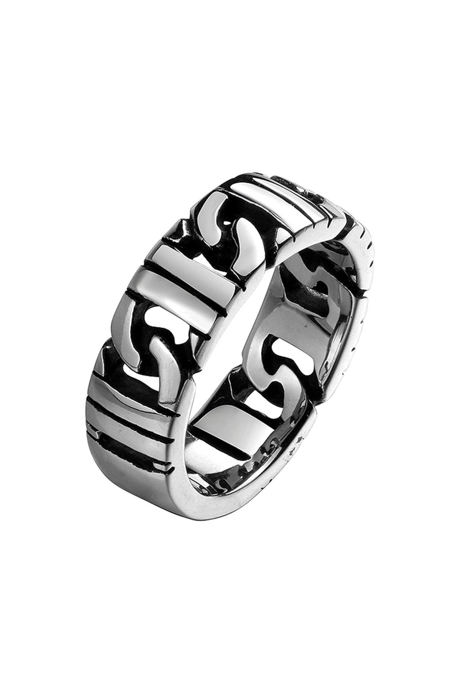 Gomaya Casting Epoxy Stainless Steel Ring