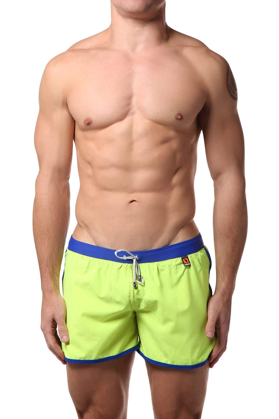 Gigo Yellow & Blue Swim Short