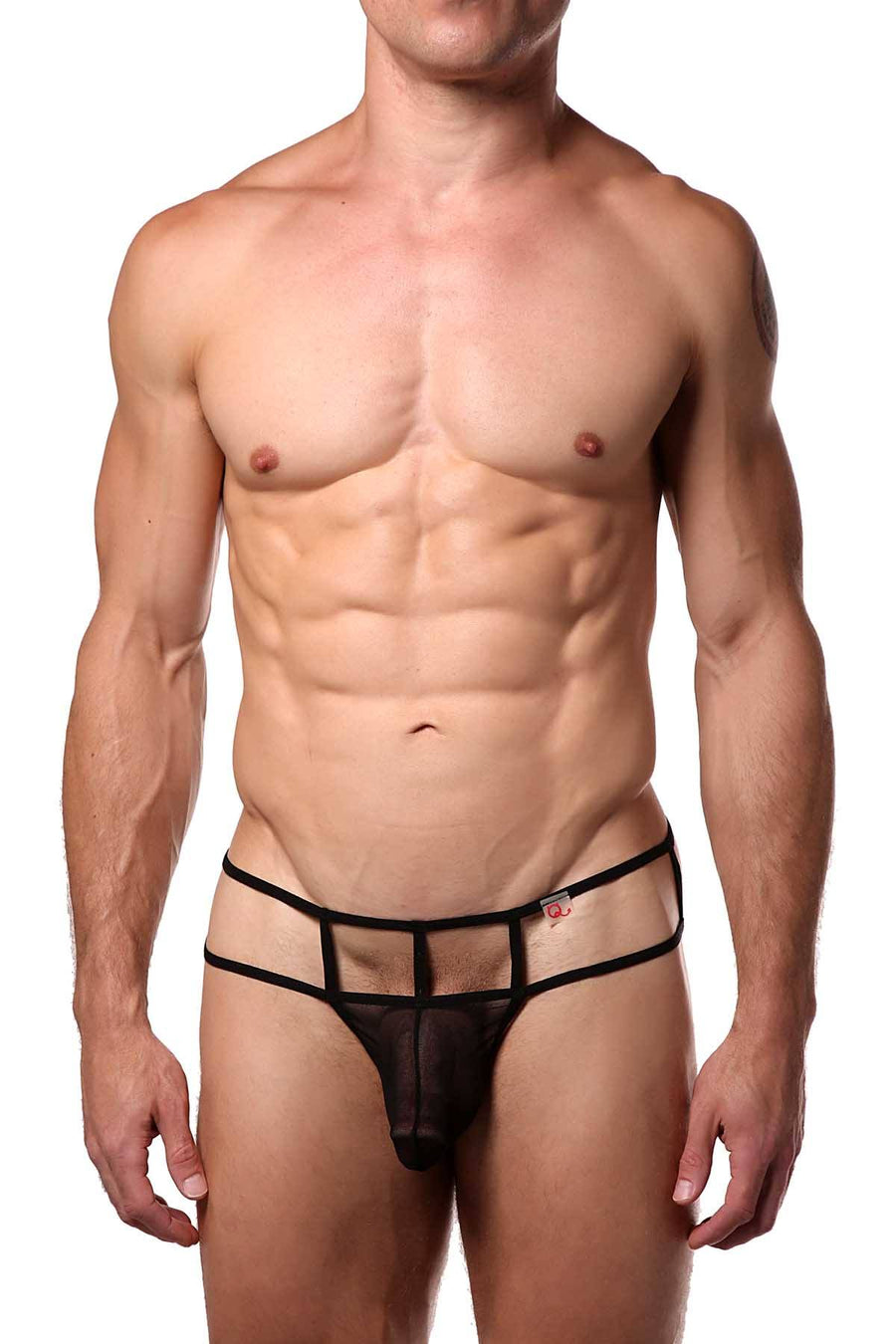 PetitQ Black Calva Thong