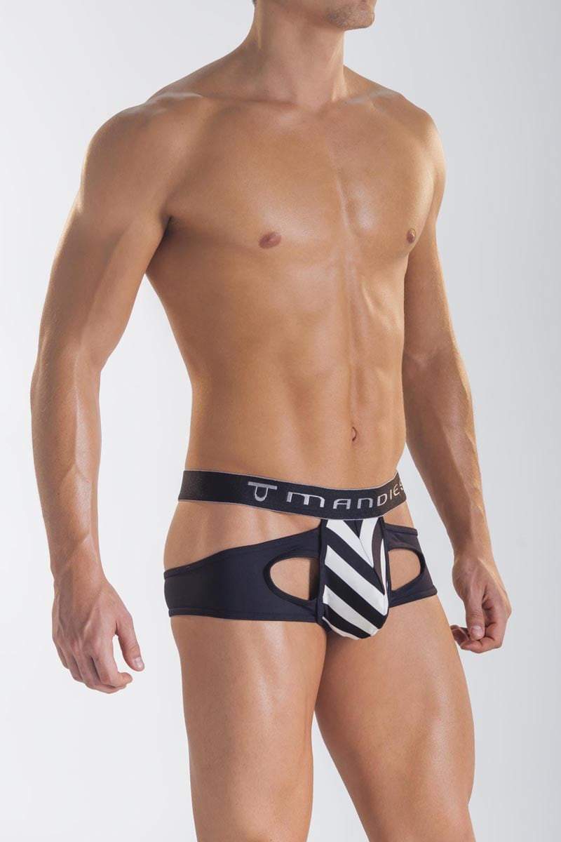 Mandies Black Antigravitational Boxer Thong