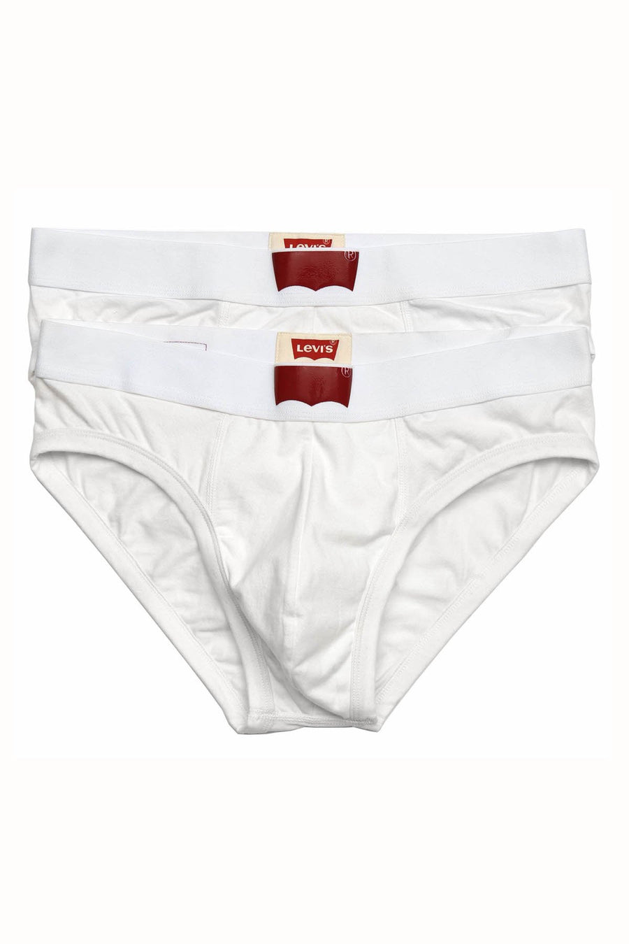 Levi's White 200 Series Cotton-Stretch Brief 2-Pack