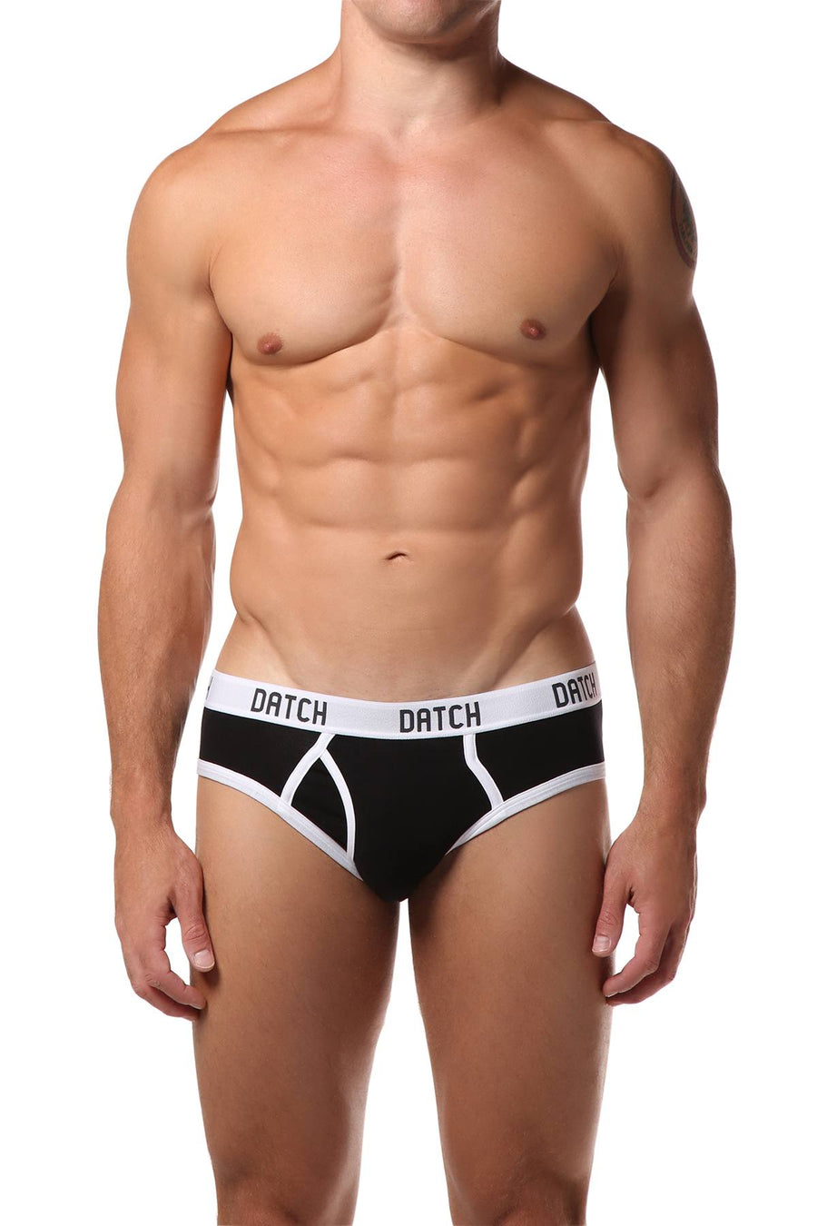 Datch Black Contrast Brief