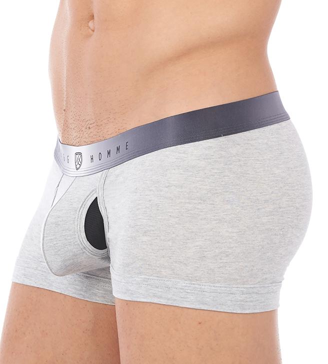 Gregg Homme Light Grey Heat Mesh Boxer Brief