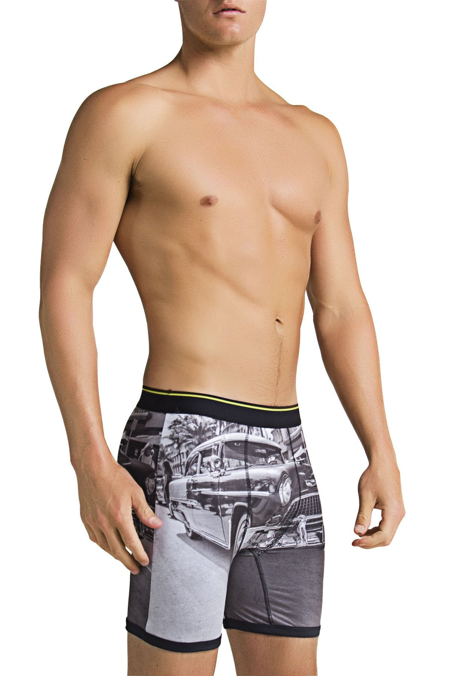 Balanced Tech Vintage Car Performance Boxer Brief