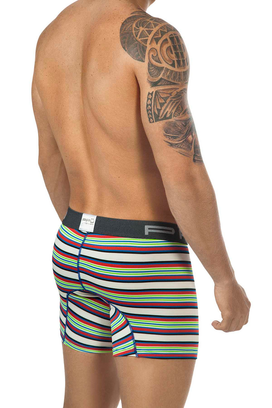 PPÜ Red/White Stripe Boxer Brief