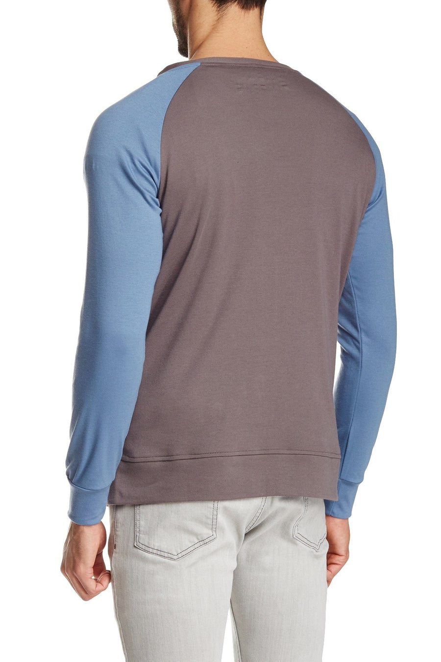 Zutoq Grey & Blue Zip Cardigan