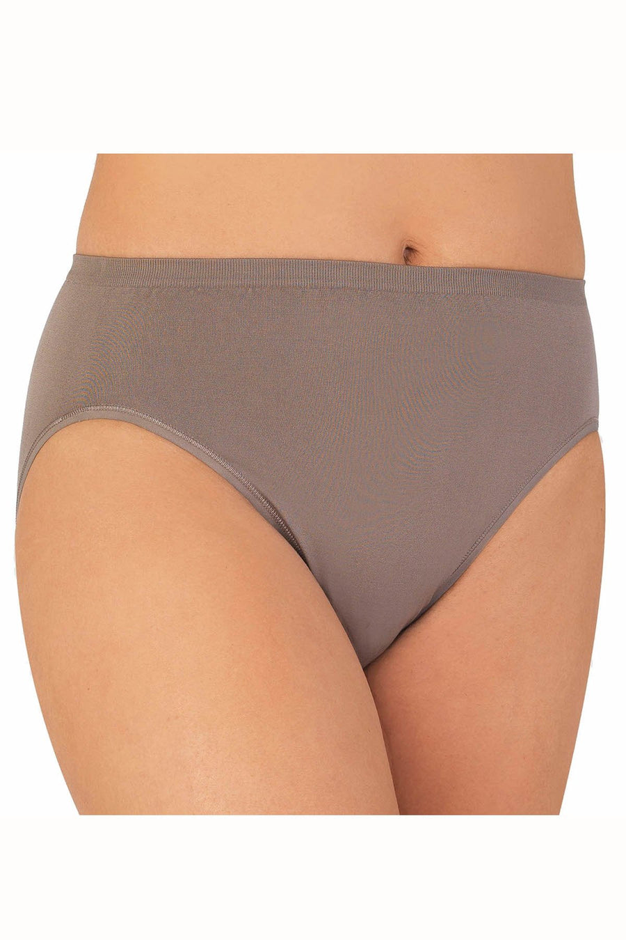 Vanity Fair Walnut Seamless High-Cut Brief