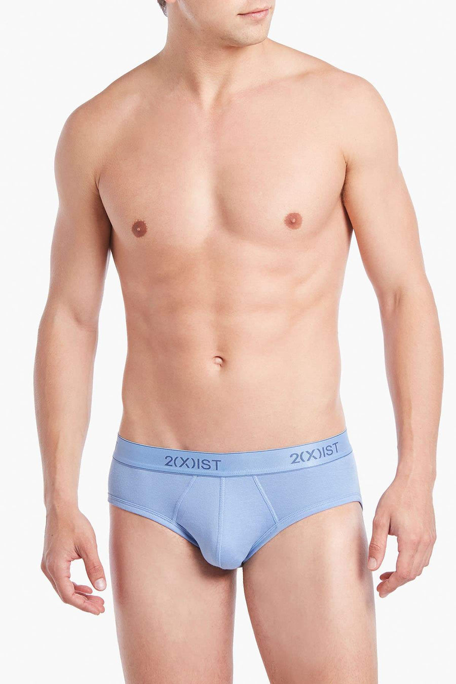 2(X)IST Blue/D.Blue/L.Blue Essential No-Show Brief