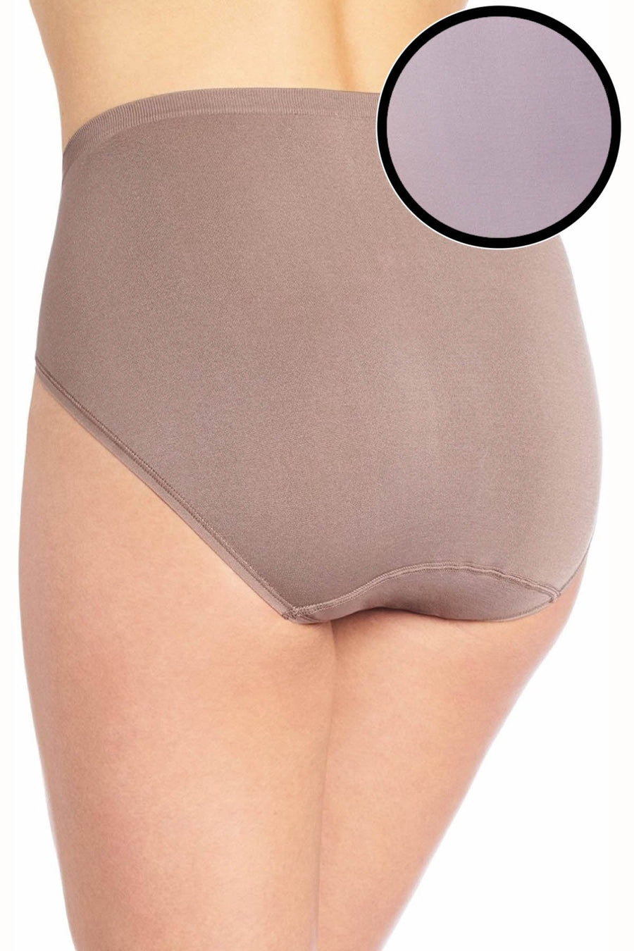 Vanity Fair Lilac Seamless Hi-Cut Strata Panty