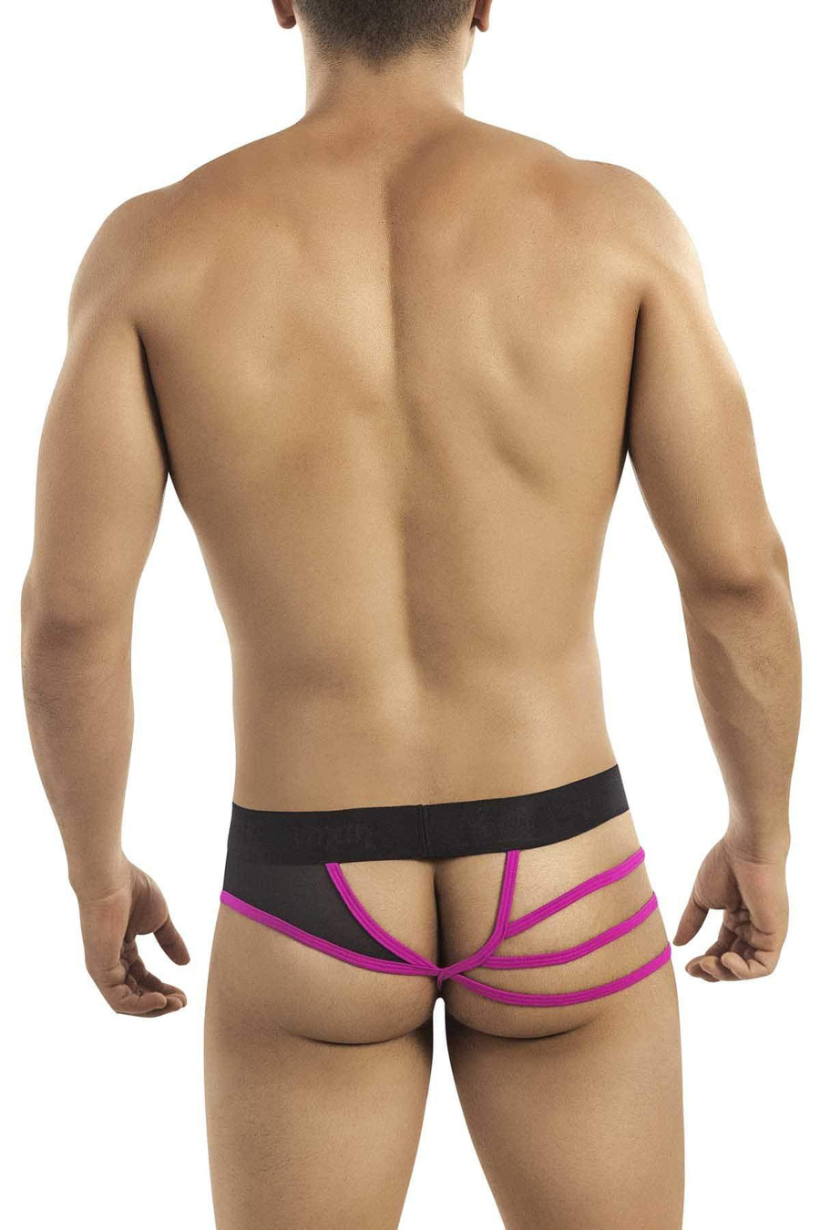 Candyman Black & Fuchsia Brief