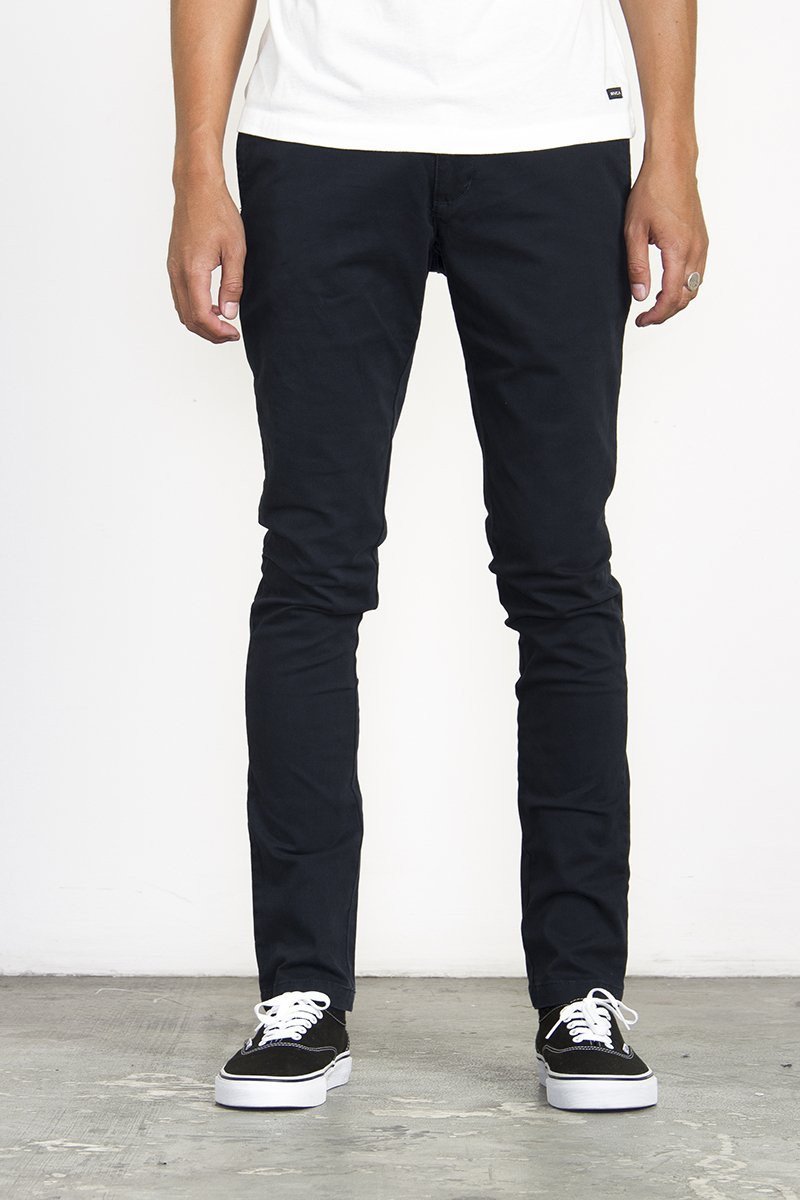 RVCA Stapler Twill Pant Carbon