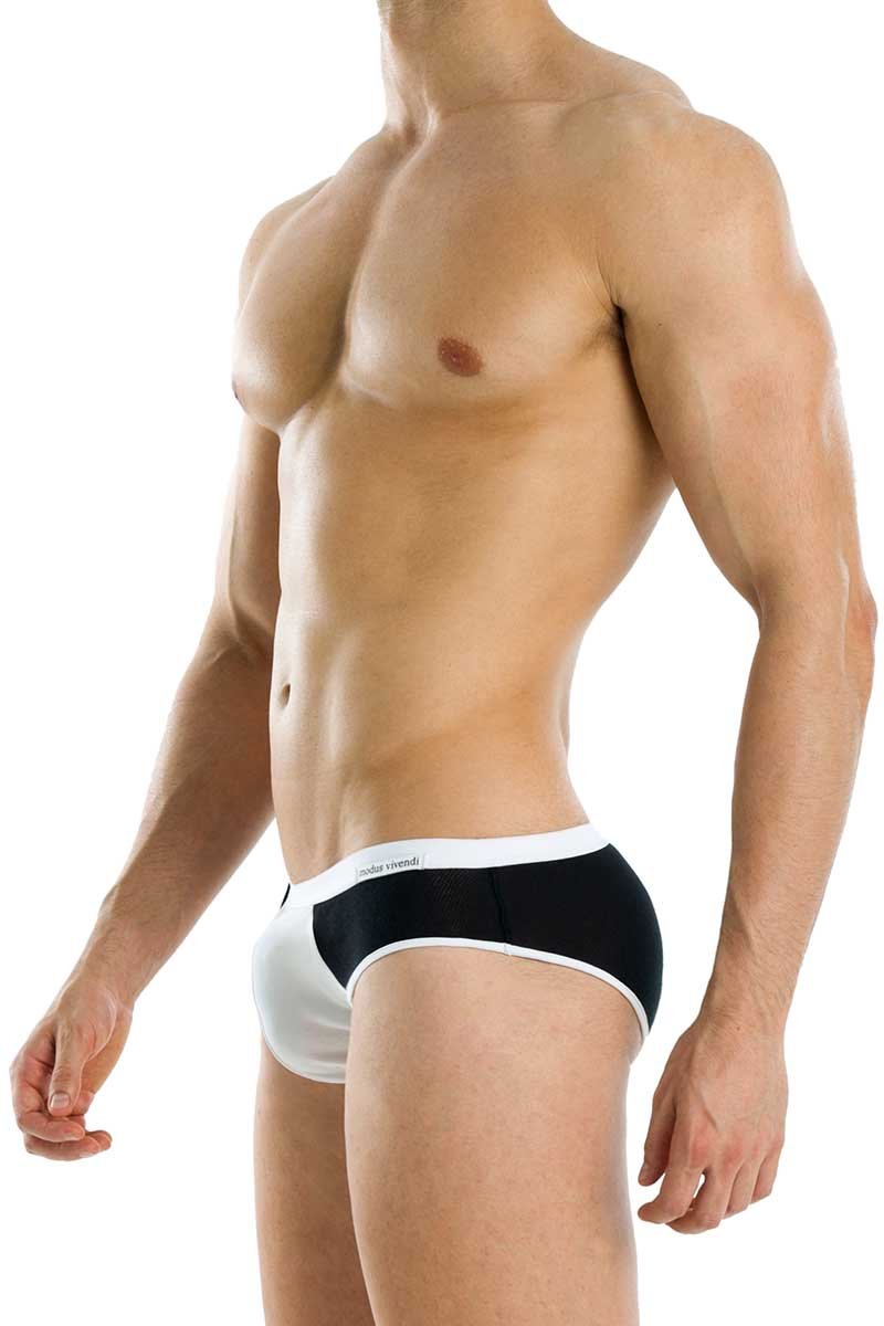 Modus VIvendi Black Perforated Mini Brief