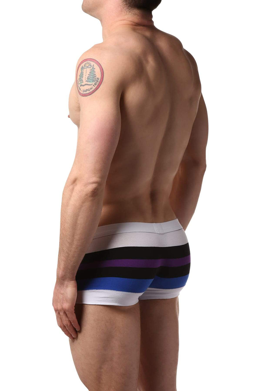 Manview Blue Striped Trunk