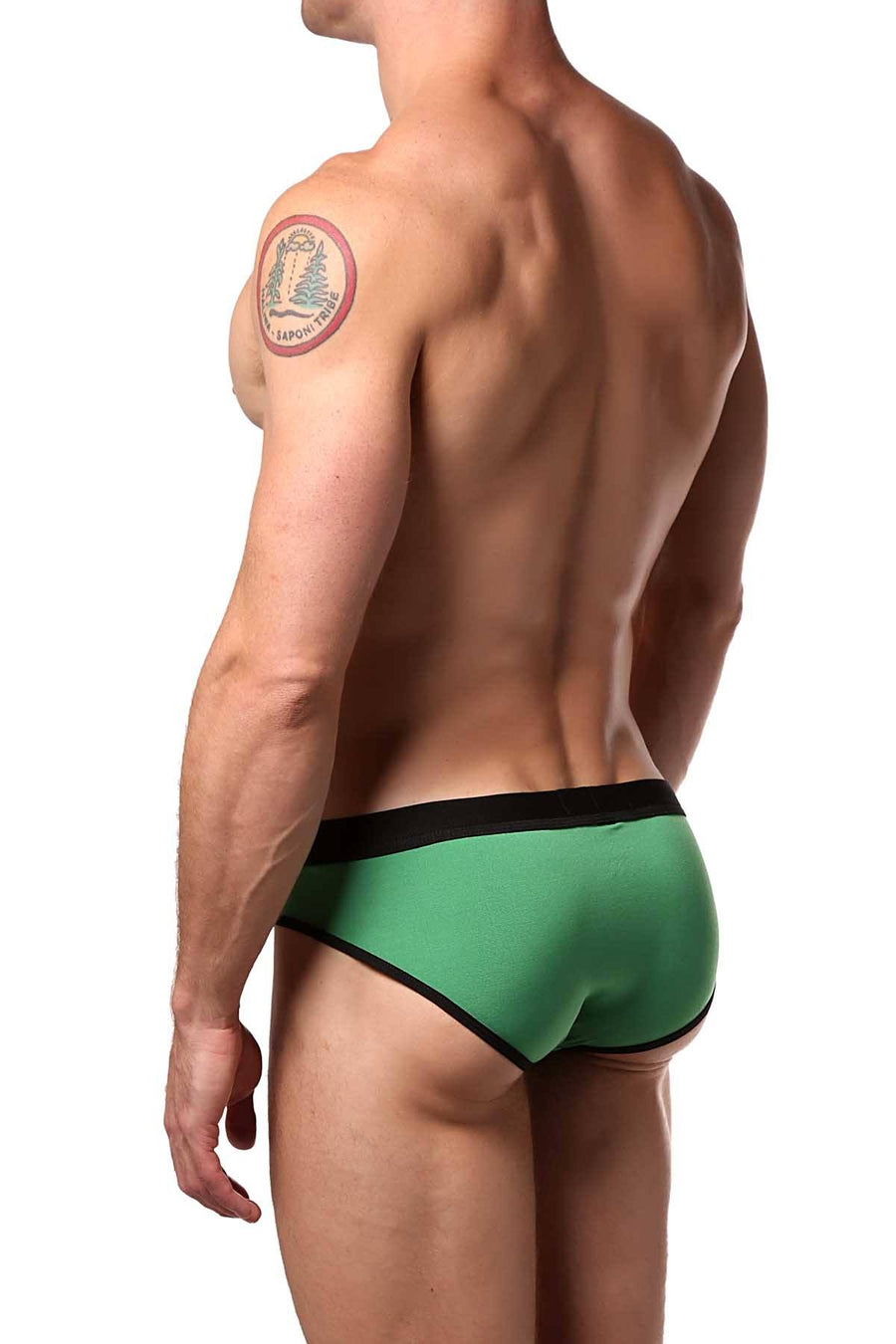 JustinCase Forest-Green Brief