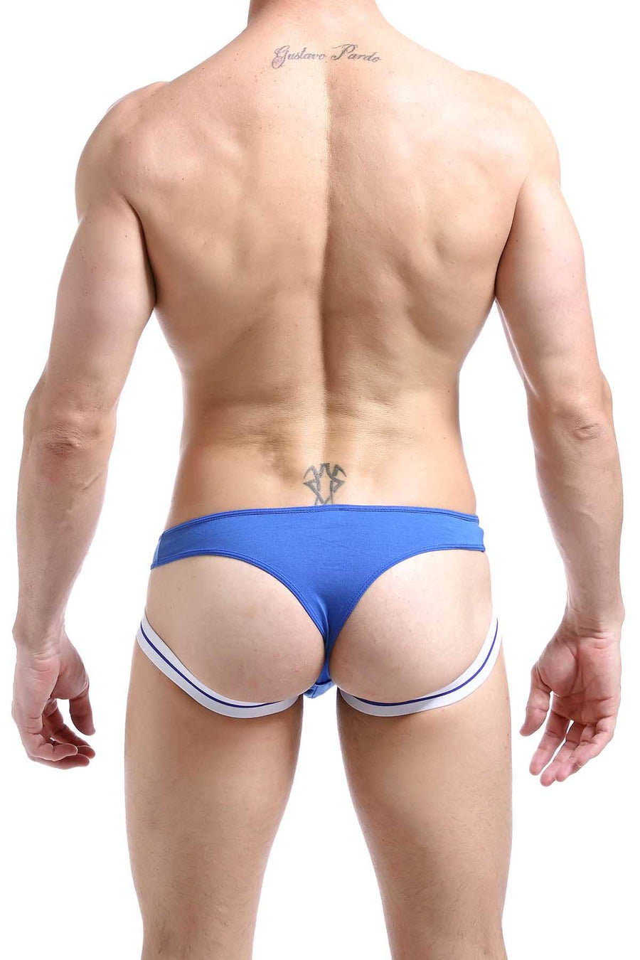 PetitQ Blue Cotton Jock/Thong