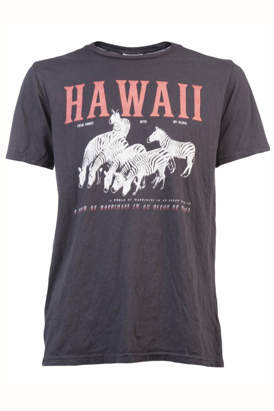 Rxmance Unisex Black Hawaii Crew Tee