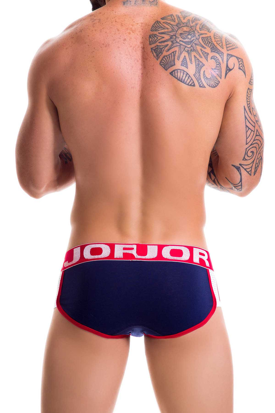 Jor Navy-Blue/Red Munich Brief