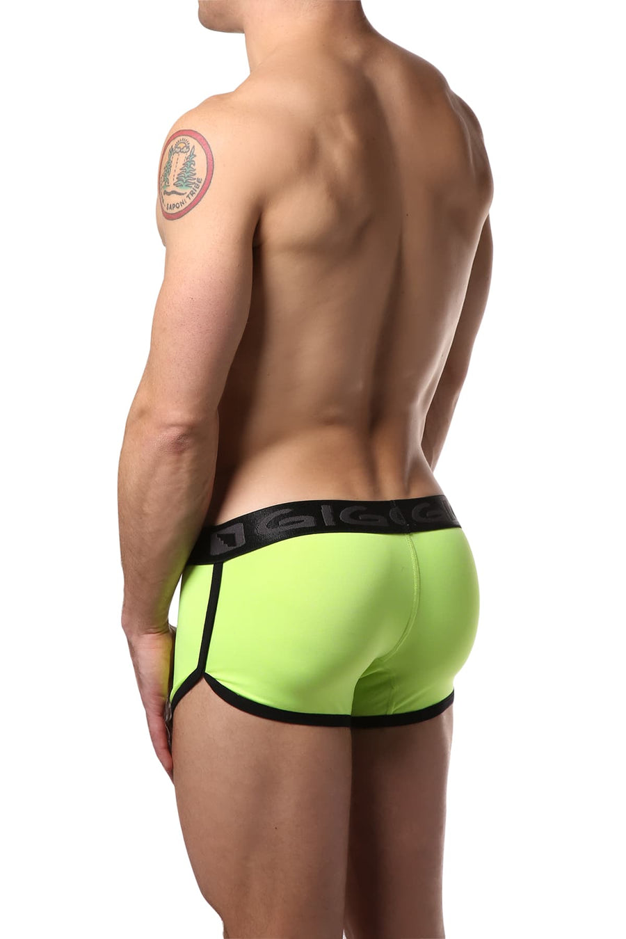 Gigo Yellow Pattern Short Boxer