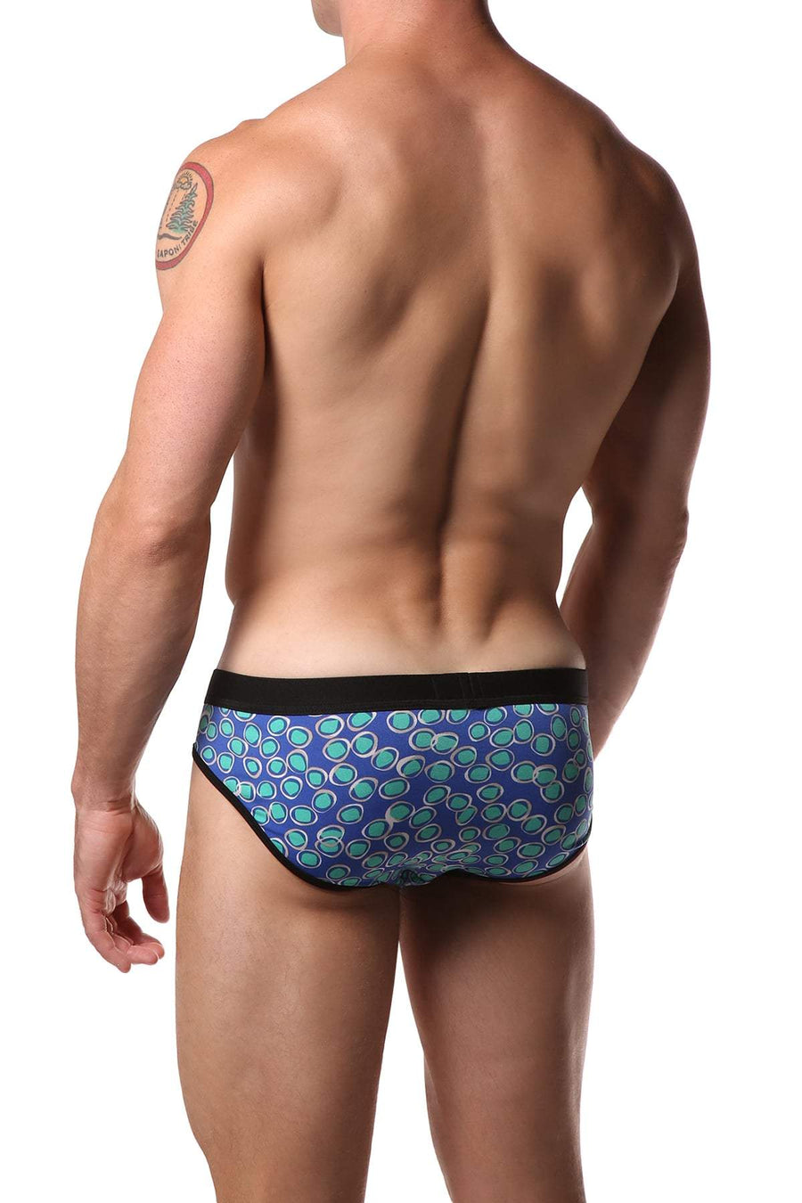 JustinCase Teal Pebble Brief