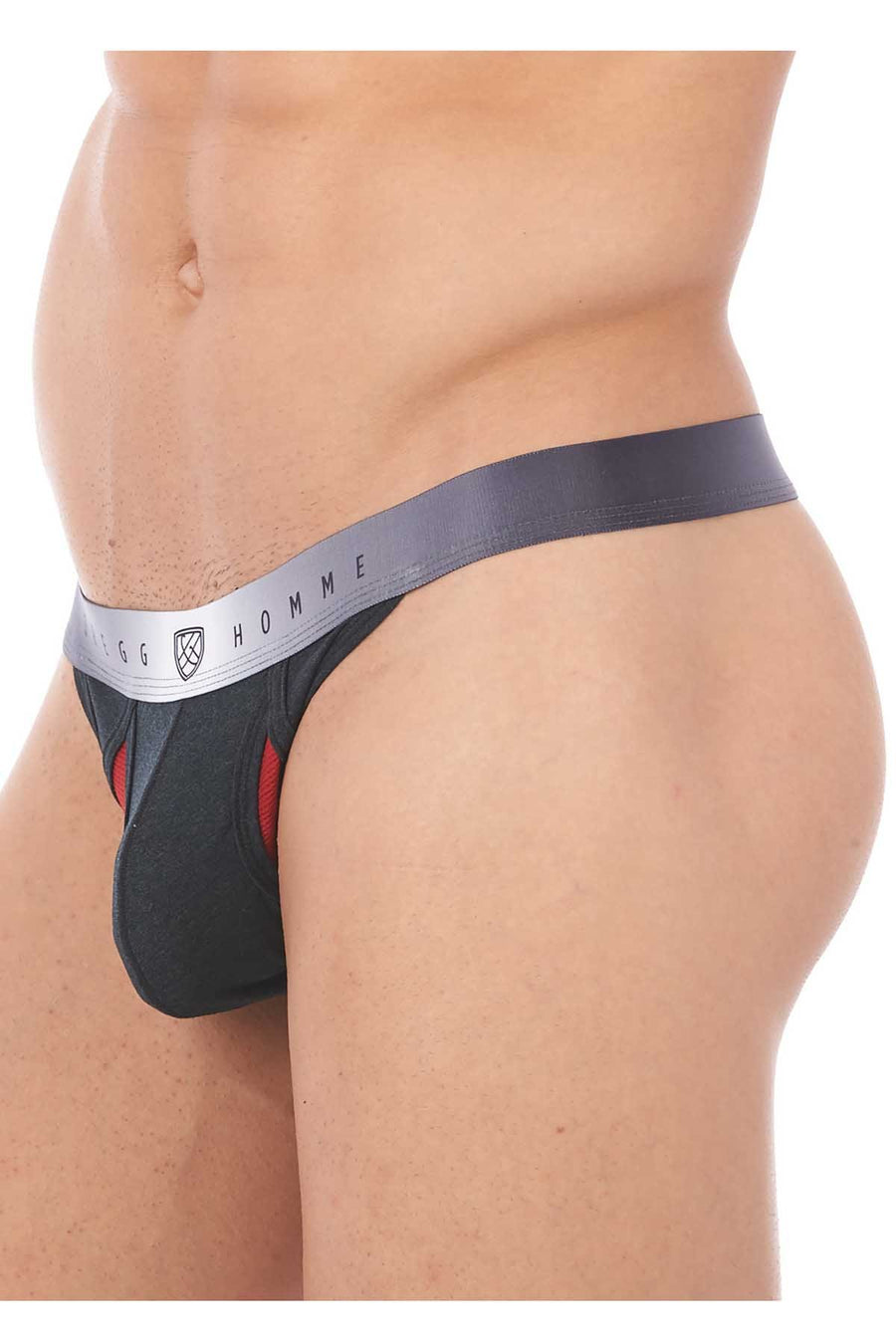 Gregg Homme Charcoal Heat Mesh Thong