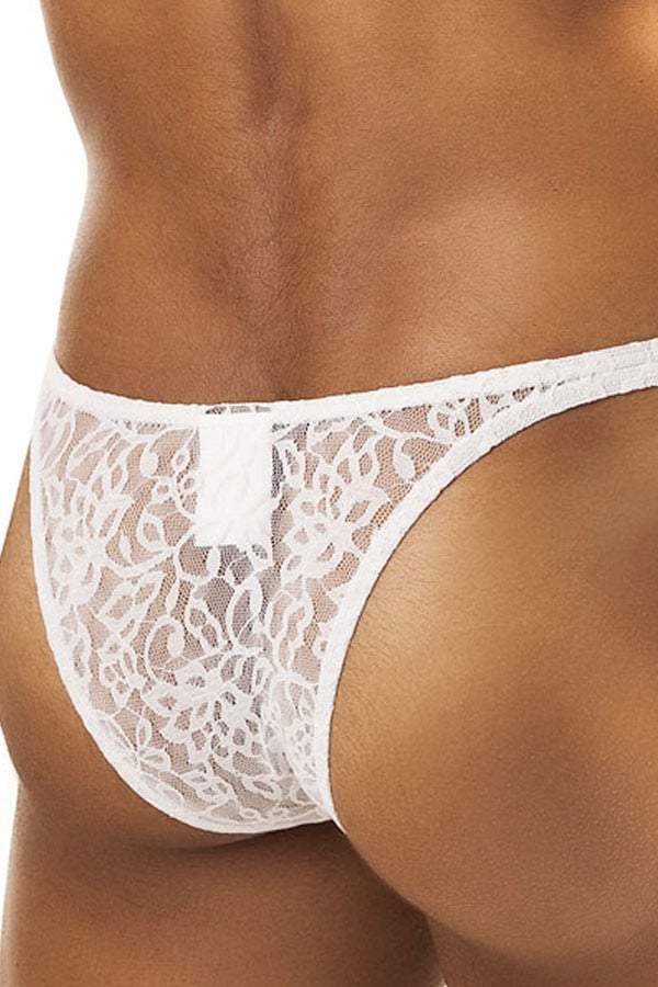 Joe Snyder White Lace Bikini Bul