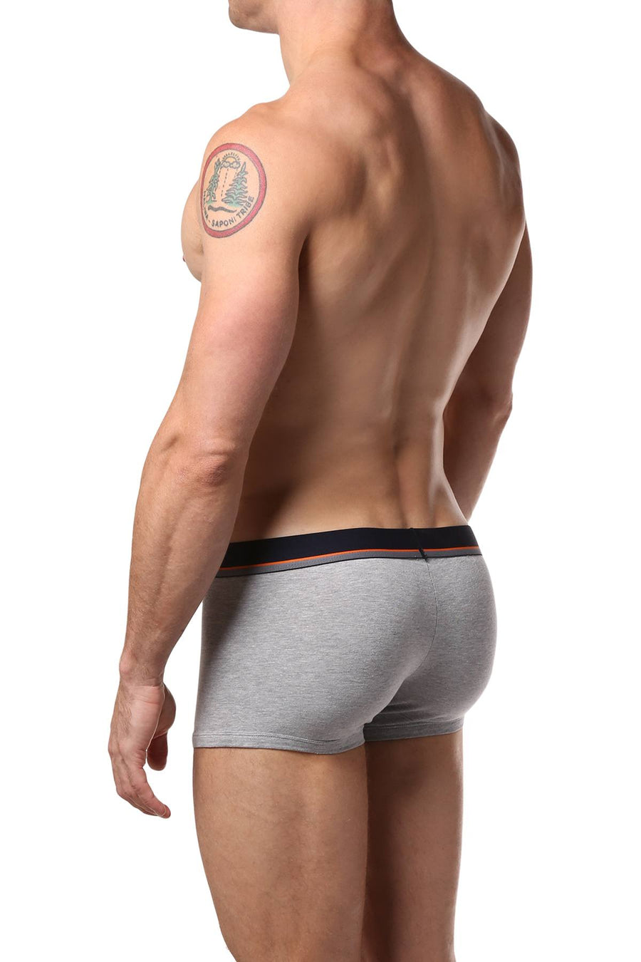 Papi Orange/Grey/Navy Brazilian Trunk 3-Pack