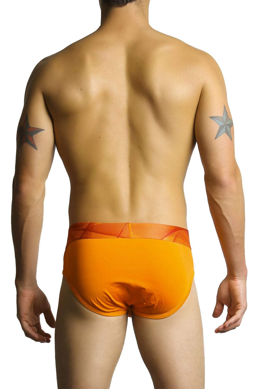 2-Pack Papi Orange & Red Microfusion Performance Brief