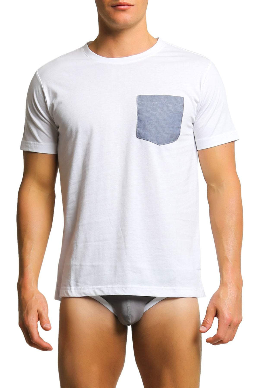 Do Nothing White Love Loss Pocket Tee