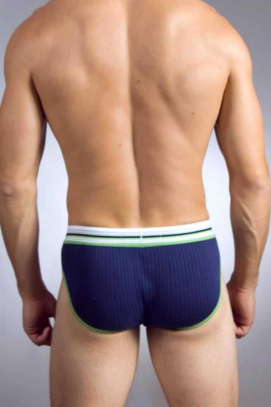 Baskit Navy-Blue Ribbed Brief