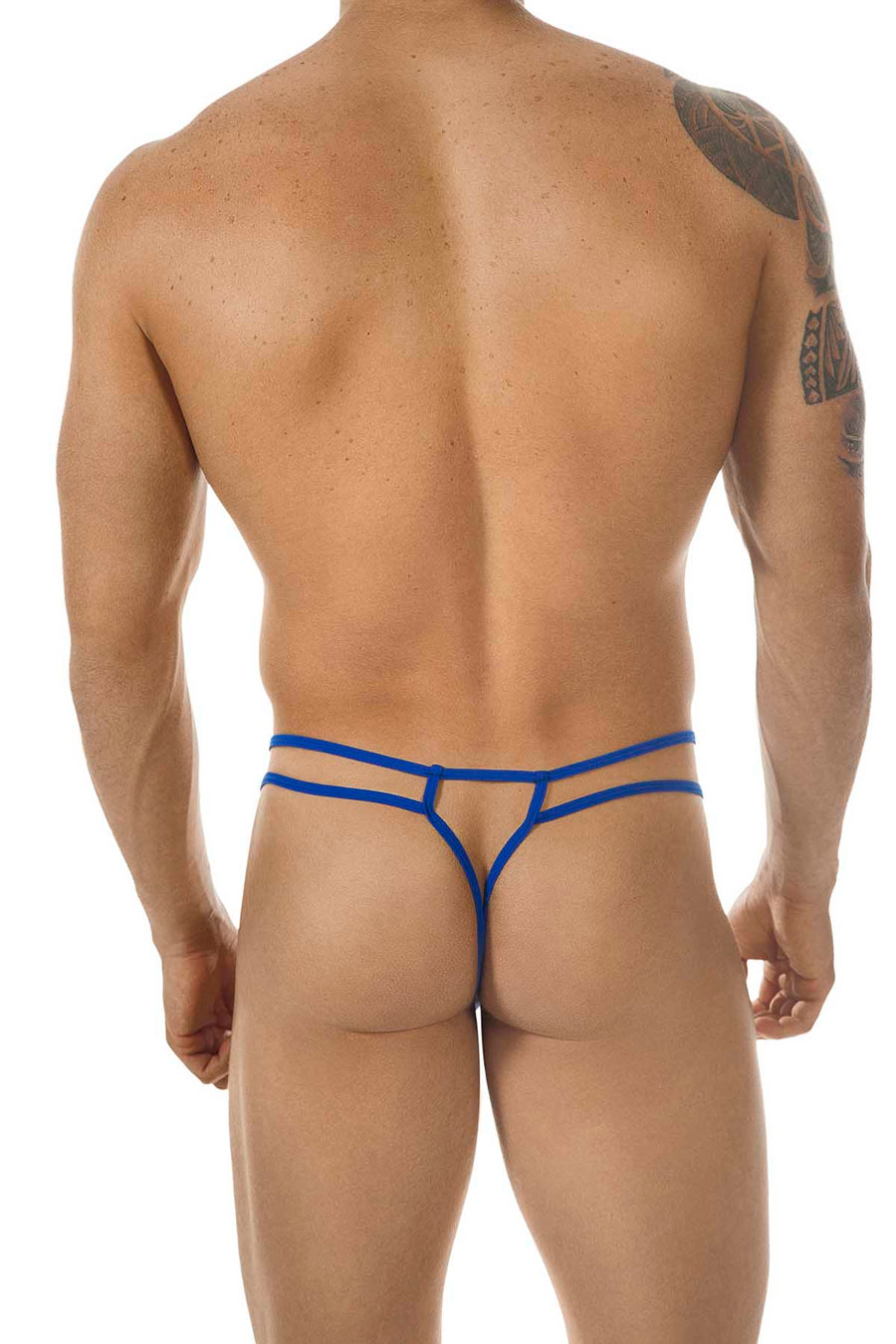 PPÜ Royal-Blue Keyhole Thong