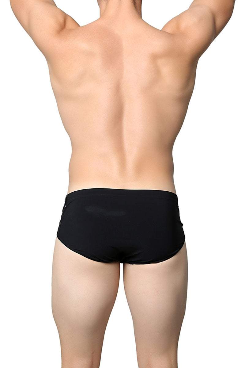 C-IN2 Black Cabana Super Bi-Flex Brazilian Swim Brief