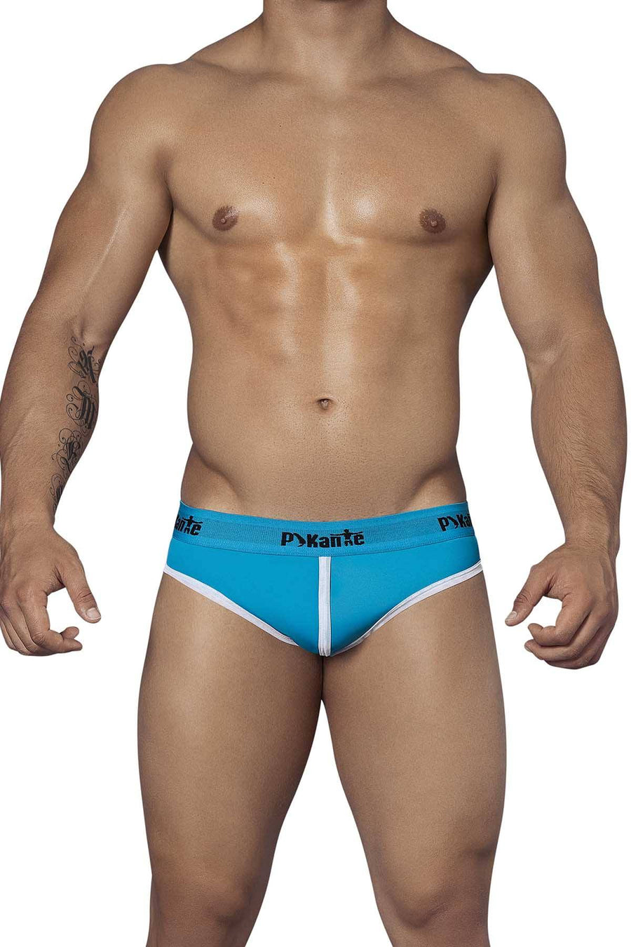 Pikante Teal-Blue Naval Thong