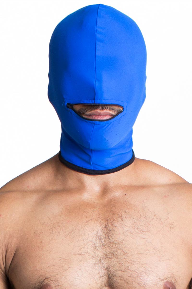 Cell Block 13 Blue Zipper Mask