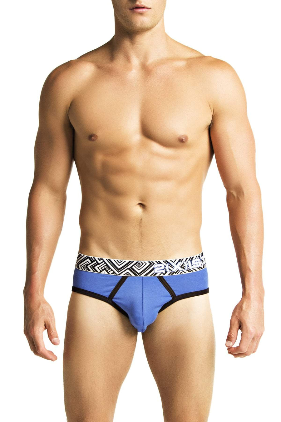 2(X)IST Blue Graphic Brief