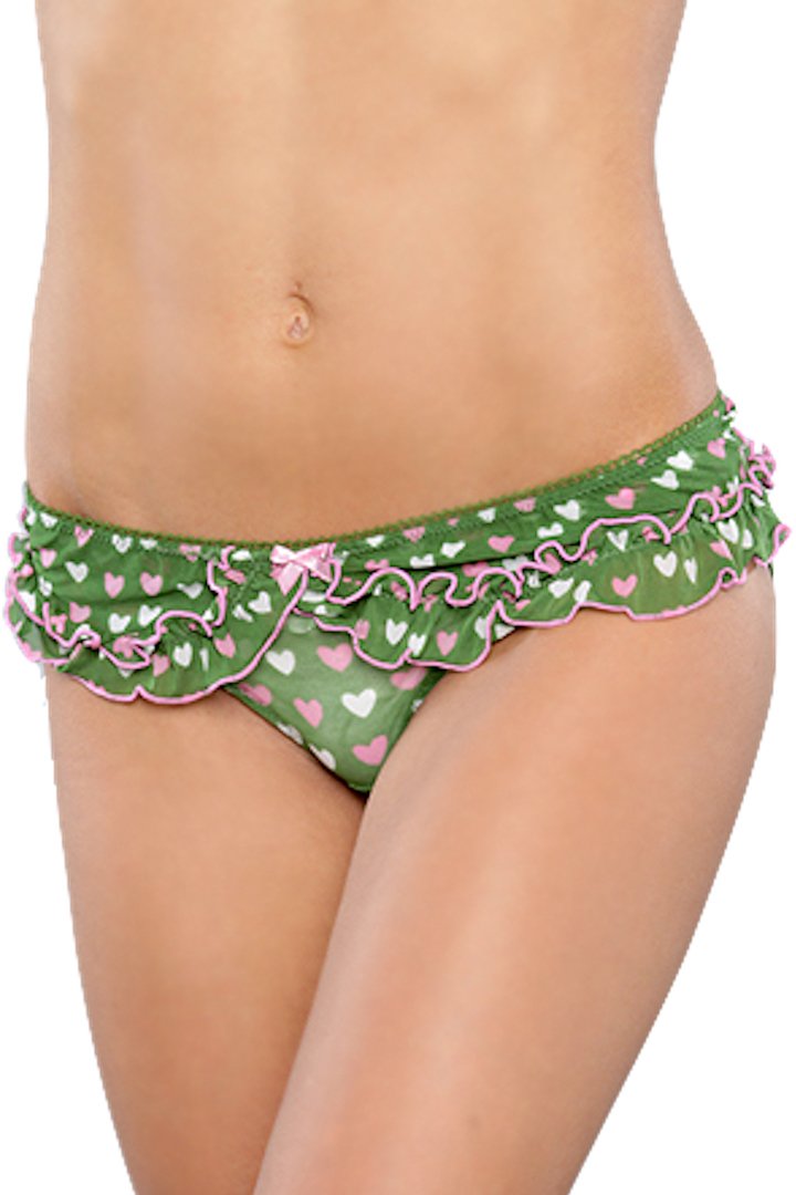 Spreegirl Green Heart Of Gold Panty