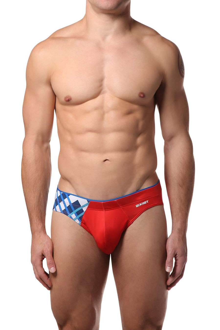 2(X)IST Flame Scarlette Intersect Sliq Brief
