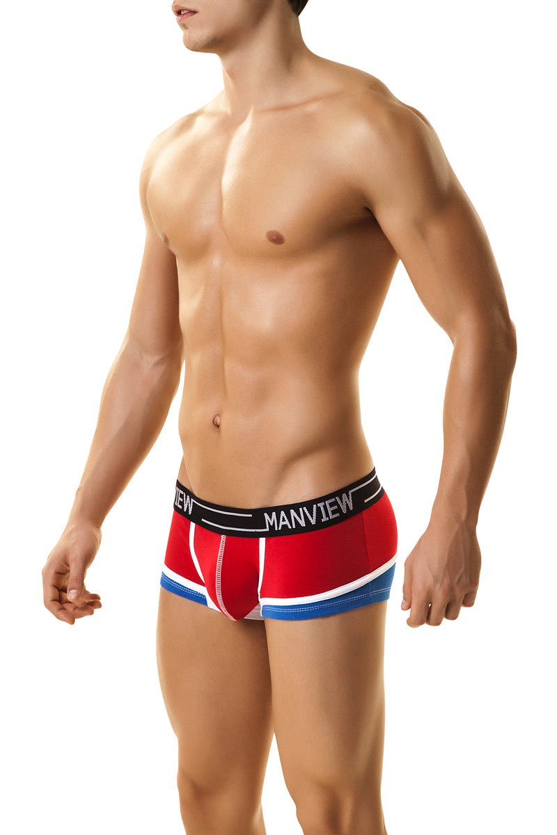 Manview Red & Blue City Boy Boxer