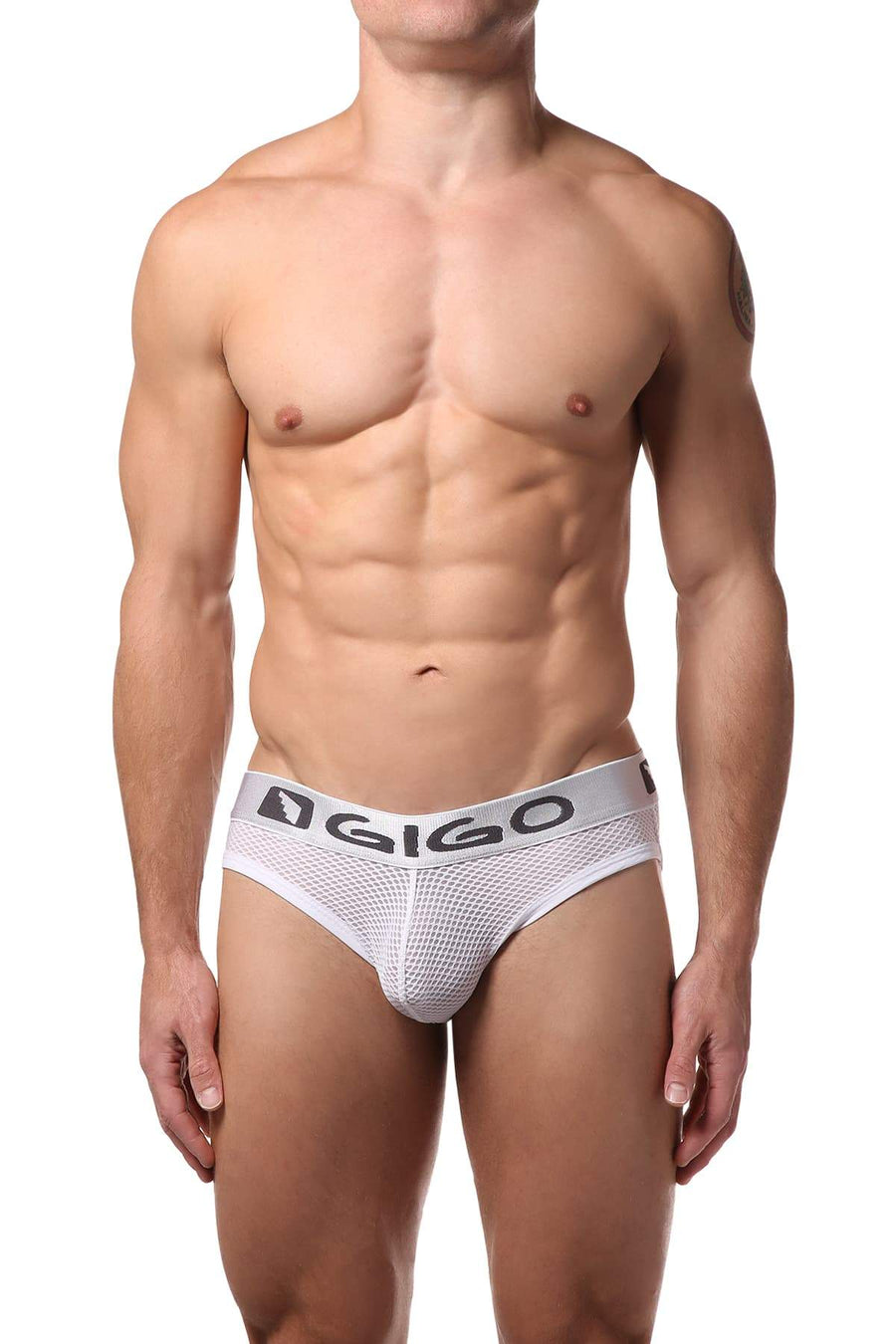 Gigo White Grece Jock-Brief