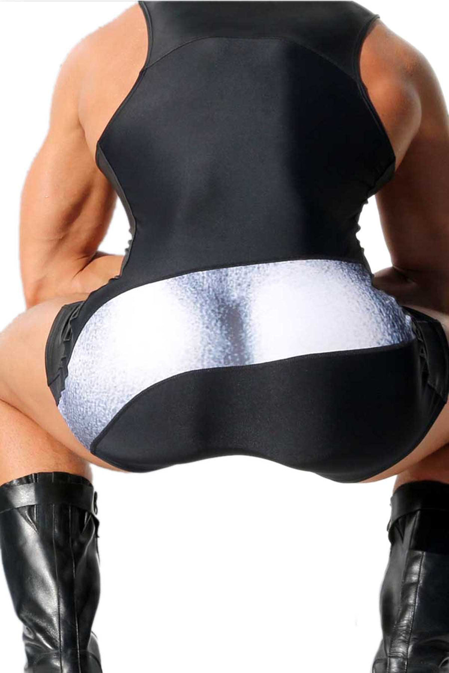 Rufskin Black Tom of Finland Toby Butt Print Singlet