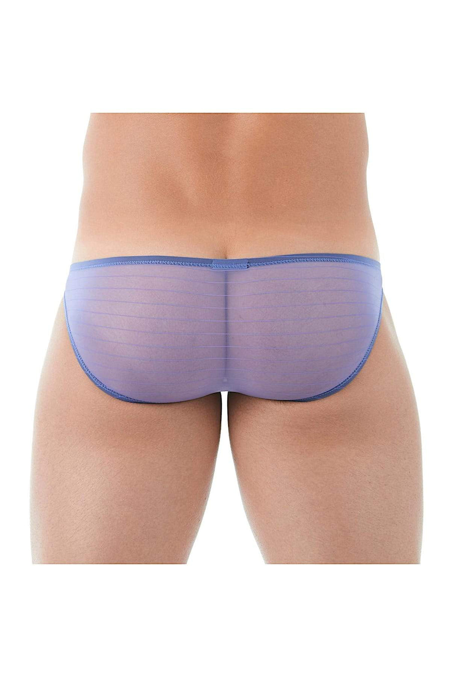 Gregg Homme Purple Mesh Suspender C-Ring Brief