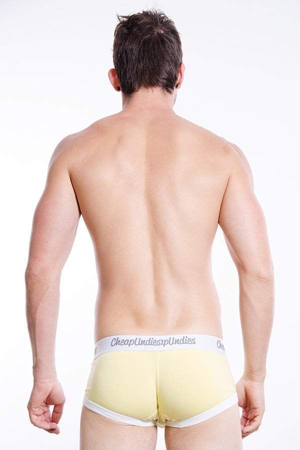 CheapUndies Yellow Cotton Boxer