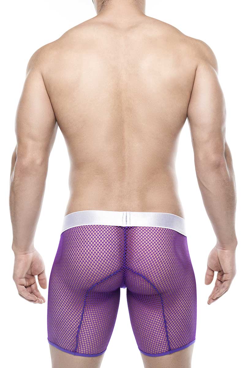Bitewear Purple Mesh Boxer Brief