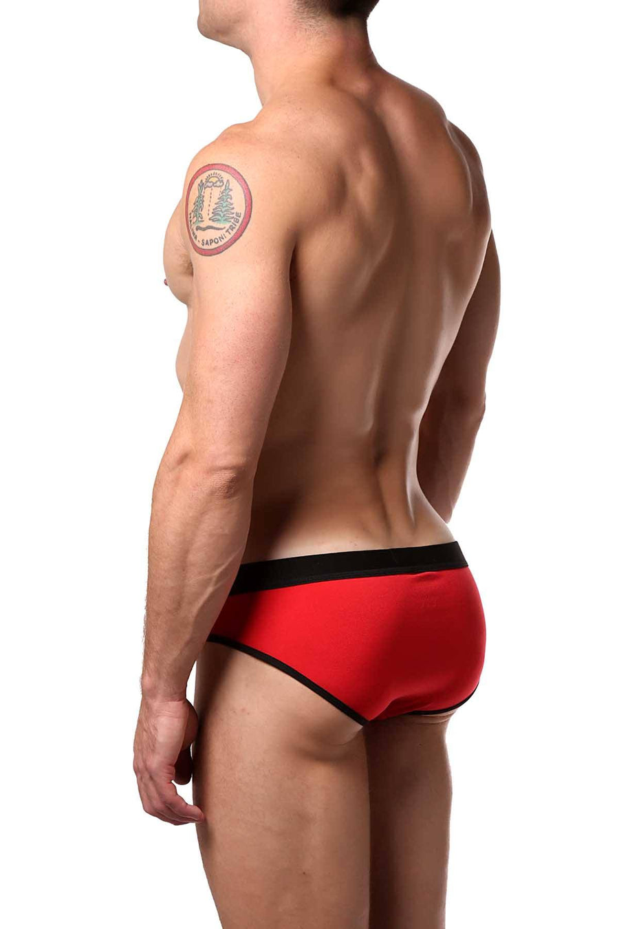 JustinCase Red Brief