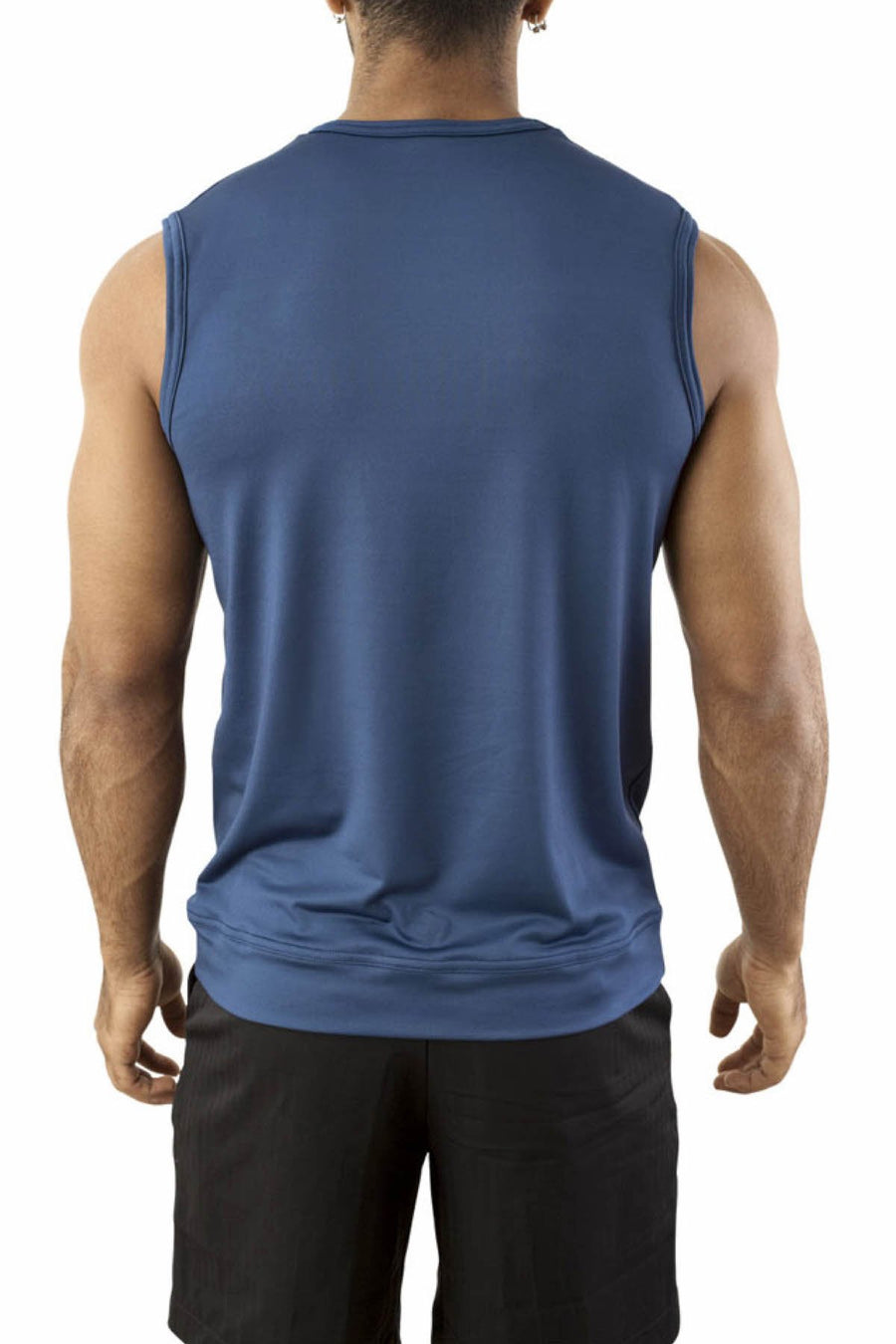 Vuthy Navy Kangaroo Muscle Tank
