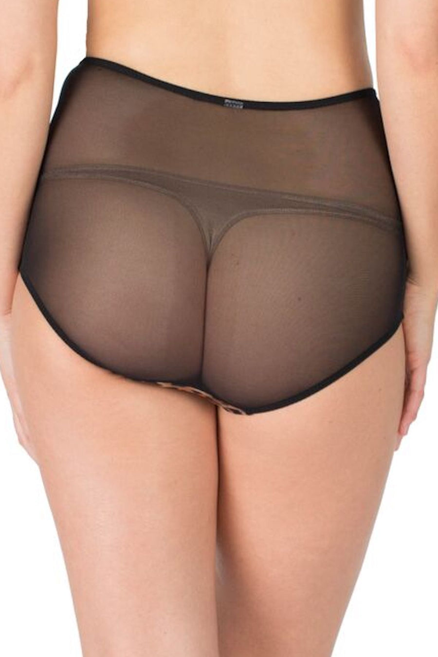 Parfait Leslie Animal Print High-Waisted Brief
