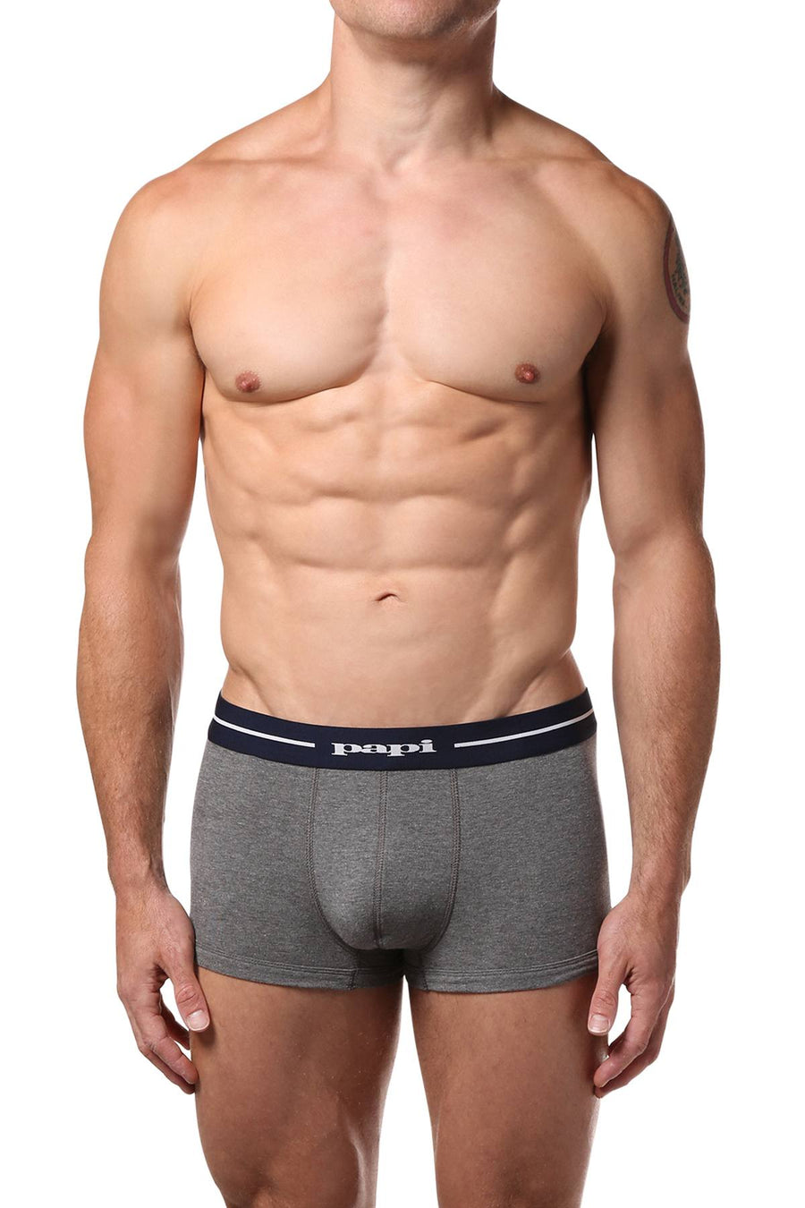 Papi Red/Grey/Navy Nautical Brazilian Trunk 3-Pack