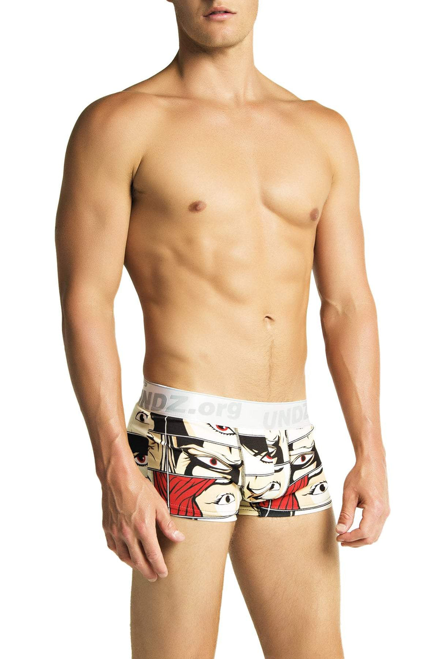 UNDZ Cartoon Eyes Short Trunk