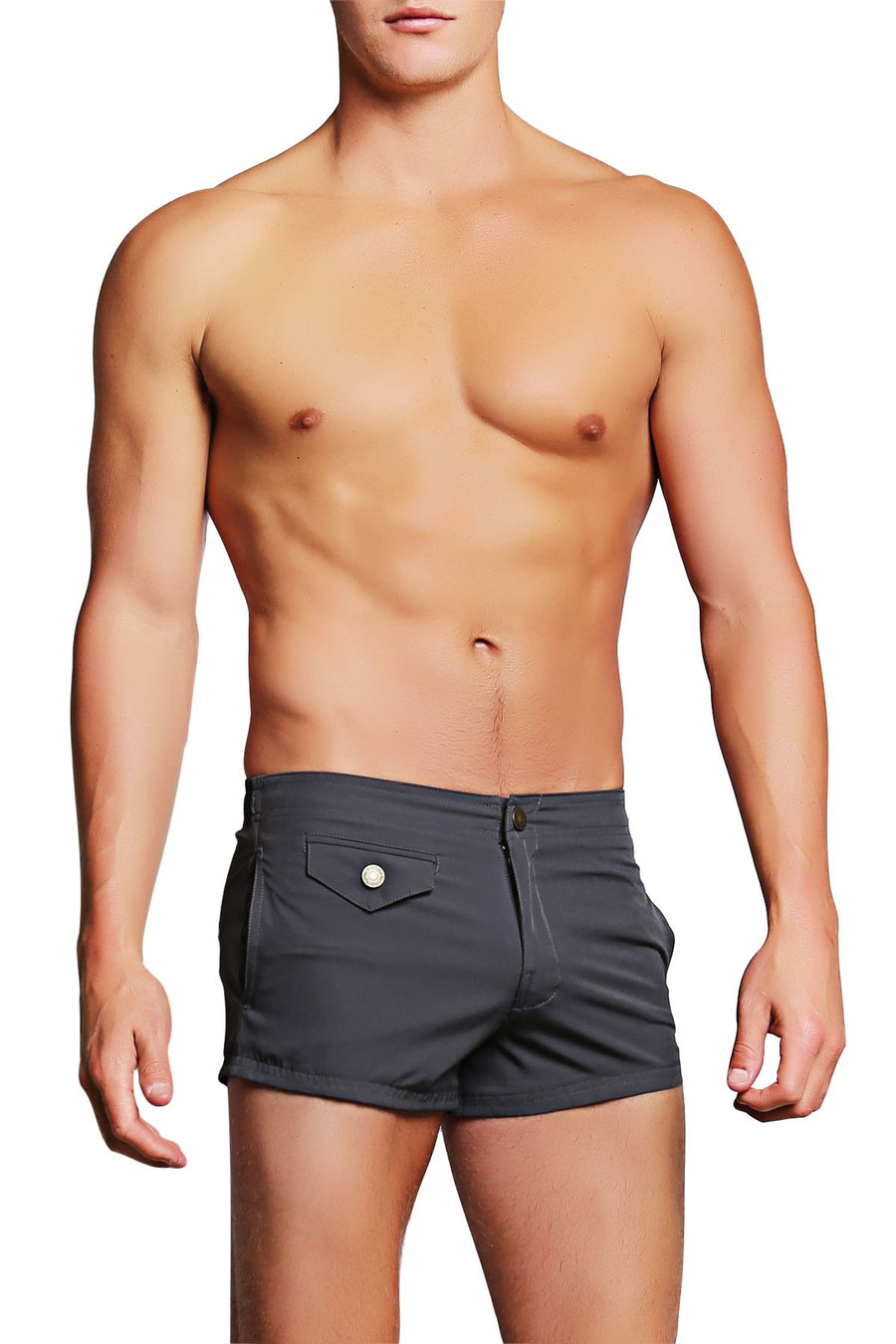 PoolBoy Grey Shorty Short