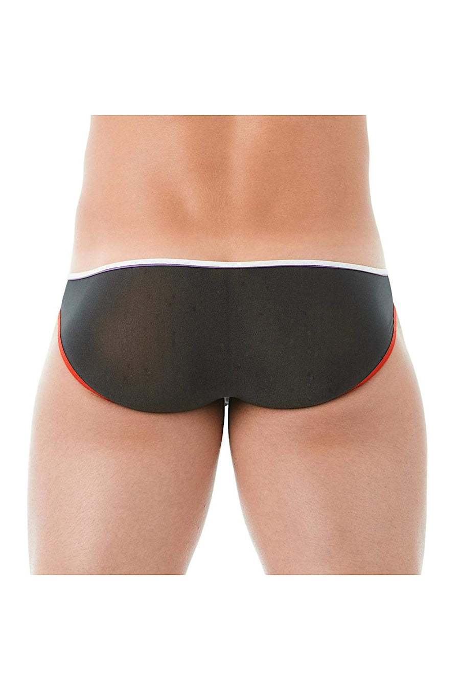Gregg Homme Black Affair Sheer Knit Brief