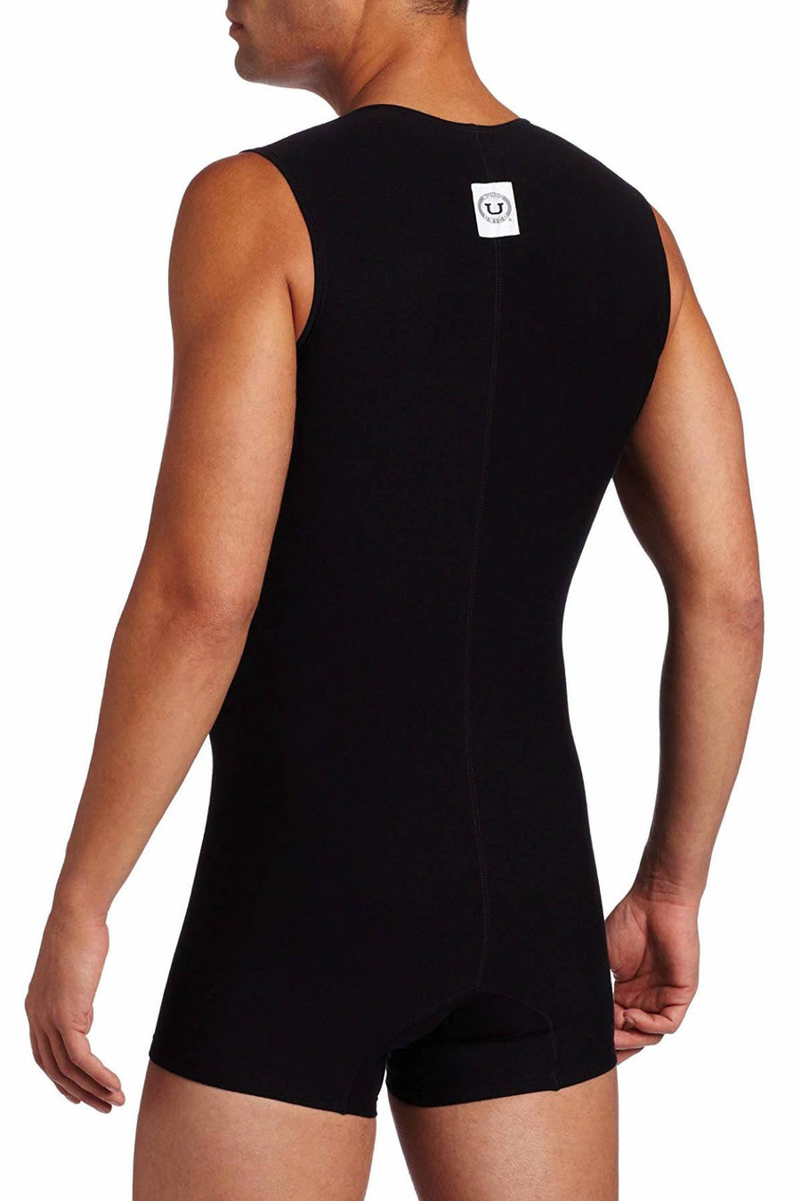 Unico Black Sleeveless Bodysuit